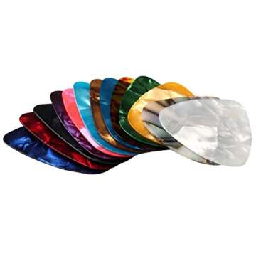 Colorful 60 PCS Guitar Picks - 3 Thicknesses to Enjoy