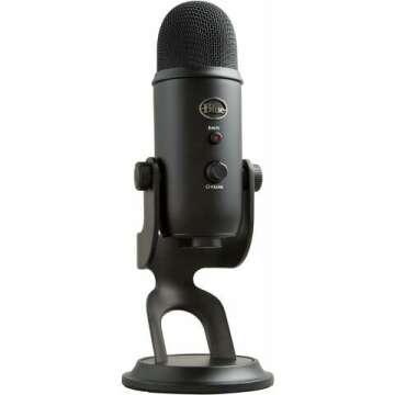 Blue Yeti USB Microphone for Streaming and Podcasting