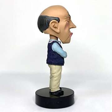 Jeff Dunham - Talking Walter Bobblehead | Talking Bobblehead with 9 Unique Phrases (8")