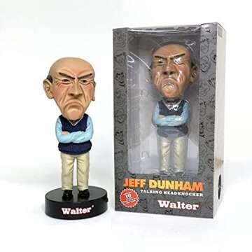 Jeff Dunham - Talking Walter Bobblehead | Talking Bobblehead with 9 Unique Phrases (8")