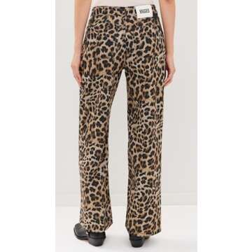 Ragged Priest Women's Leopard Wash Release Jeans