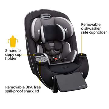 Safety 1st Grow and Go™ Extend 'n Ride LX All-in-One Convertible Car Seat, Mineshaft