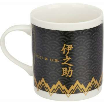 Demon Slayer 073114 Inosuke Hashibira Mug, Monochrome