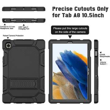 Rantice Tab A8 Case with Kickstand