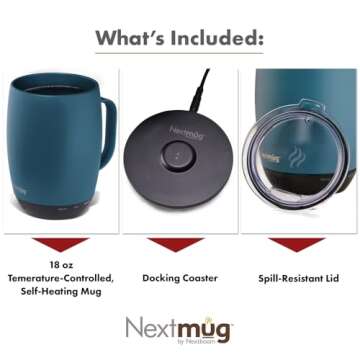 Nextmug Plus - Temperature-Controlled Coffee Mug