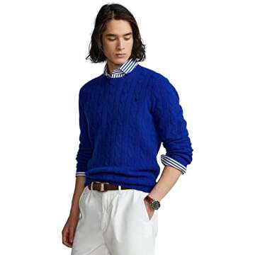 POLO RALPH LAUREN Men's Modern, (Winter 2023) Heritage Royal, G