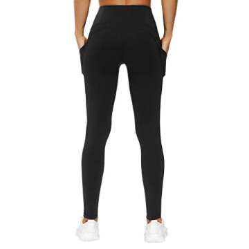 High Waist Yoga Pants with Pockets for Women