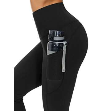 High Waist Yoga Pants with Pockets for Women