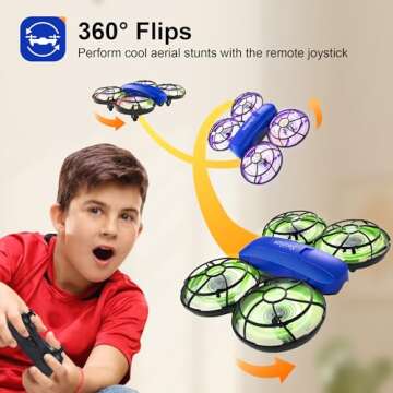 Swifsen Kids Drone with Camera - Ideal Birthday Gift