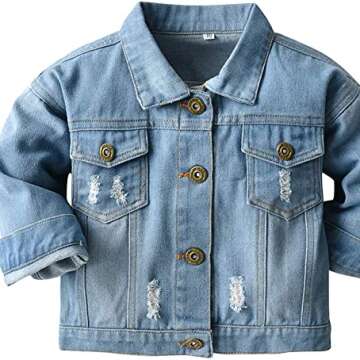 Toddler Trucker Jackets - Stylish Outerwear for Kids