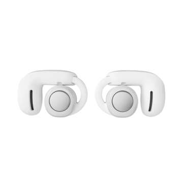 Bose Ultra Open Earbuds, Immersive Audio Open Ear Earbuds, Clip on Earbuds for Comfort, Running Earbuds with OpenAudio for Awareness, Up to 48 Hours of Battery Life, Diamond - 60th Anniversary Edition