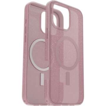 OtterBox iPhone 16 Pro Max Symmetry Series Clear Case - Foxberry Pink