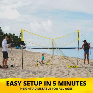 4-Way Volleyball Net