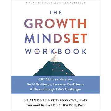 The Growth Mindset Workbook: CBT Skills to Help You Build Resilience, Increase Confidence, and Thrive through Life's Challenges