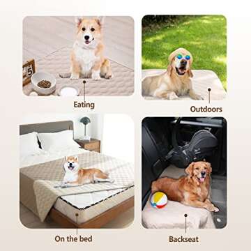 Waterproof Reversible Dog Bed Cover - GogoBunny