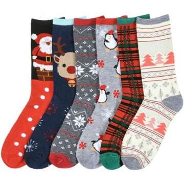 Christmas Crew Socks Set