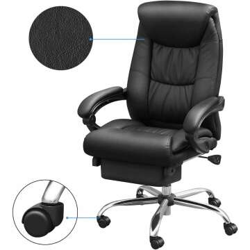 Luxury Reclining Office Chair