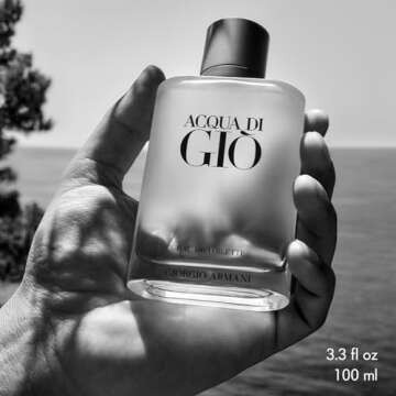 Armani Beauty - Acqua di Gio - Eau de Toilette - Cologne for Men - Long Lasting Fragrance with Bergamot notes, Jasmine, White Musks, Patchouli & Cedarwood - 3.3 Fl Oz