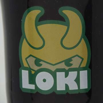 Sun Art MARVEL SAN3114-1 KAWAII Icon Mug, Loki, 9.1 fl oz (270 ml)