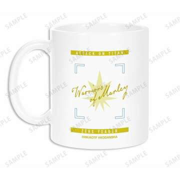 Attack on Titan Zeek Ani Art aqua label Mug