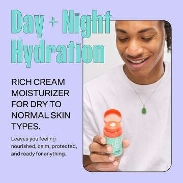 Hydrating Face Moisturizer with Vitamin E & Aloe Vera