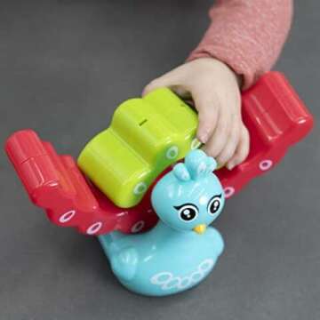 Peacock Stacker - Fun Learning Toy for Ages 1-3