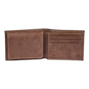 Columbia Men's RFID Passcase Wallet for Everyday Use