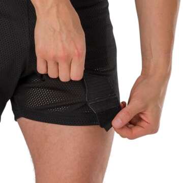 Shock Doctor Men’s Loose Hockey Short Supporter with BioFlex Cup Included. for Adult Men Multi