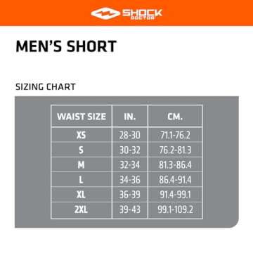 Shock Doctor Men’s Loose Hockey Short Supporter with BioFlex Cup Included. for Adult Men Multi