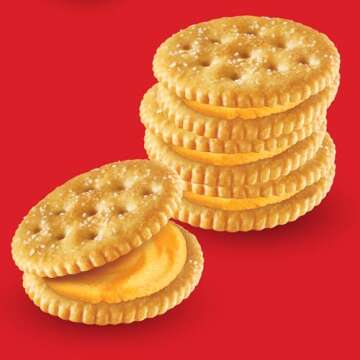 RITZ Cheese Sandwich Crackers - 20 Snack Packs