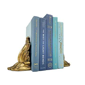 Beachy Coastal Green and Blue Decorative Books by Color for Interior Design, Home Decor