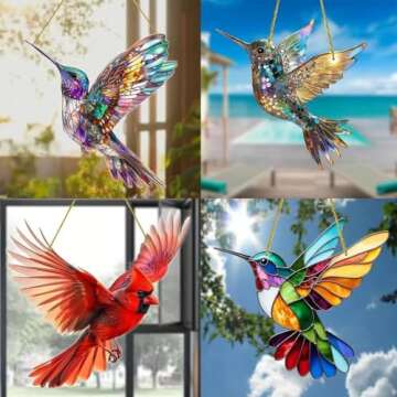 Cute Sherum Spirit Birds Hanging Indoor Decor