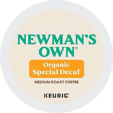 Decaf Coffee K-Cup Pods - Newman's Own, 72 Count