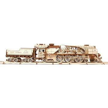 UGEARS V-Express Steam Train 3D Wooden Puzzle