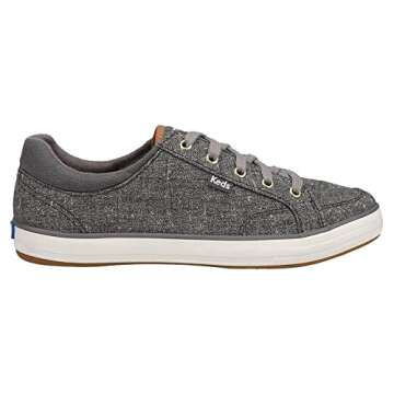 Keds Center 2 Lace Up, Sneaker womens, Charcoal, 7