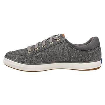 Keds Center 2 Lace Up, Sneaker womens, Charcoal, 7