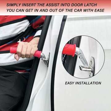 2 Pack Car Handle Assist for Elderly Support