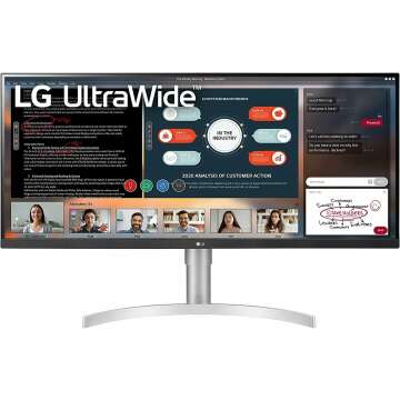 LG 34WN650-W UltraWide Display