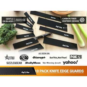 Chef Sac Knife Edge Guards