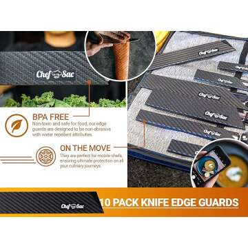 Chef Sac Knife Edge Guards