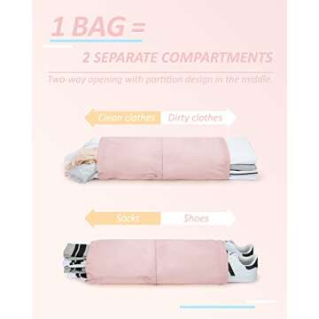 BAGSMART 6 Set Compression Packing Cubes for Travel, Lightweight Vacation Travel Essentials for Women, Travel Accessories for Suitcase Organizer Bags Set, Durable Luggage Organizer Travel Bags