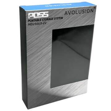 Avolusion Z2-S 1TB USB 3.0 External Hard Drive