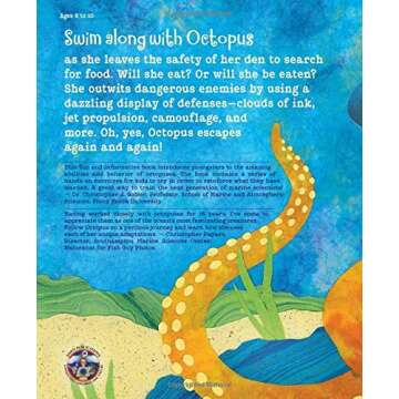 Octopus Escapes Again!: A Marine Biology Book for Kids Perfect for the Classroom (Includes Octopus Facts and Fun Activities)