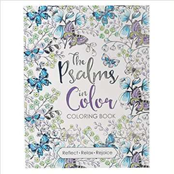 Psalms Color Inspirational Coloring Book for Adults