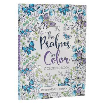 Psalms Color Inspirational Coloring Book for Adults