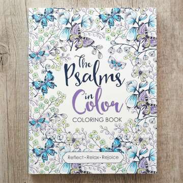 Psalms Color Inspirational Coloring Book for Adults