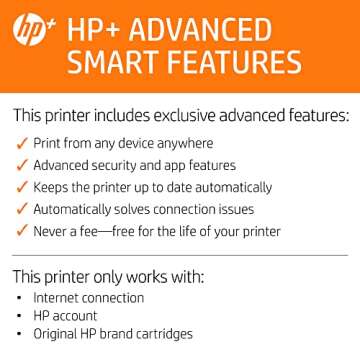 HP Laserjet Pro 4001ne Black & White Printer with HP+ Smart Office Features (Renewed)