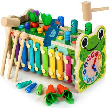 Wooden Montessori Toy Set