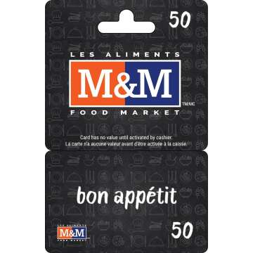 M&M Food Market Gift Card