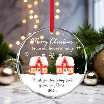 AXIARA Christmas Ornament 2024 for Neighbors & Friends